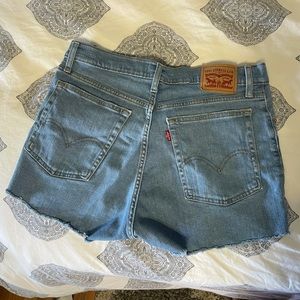 Levi’s High-Rise Jean Shorts
